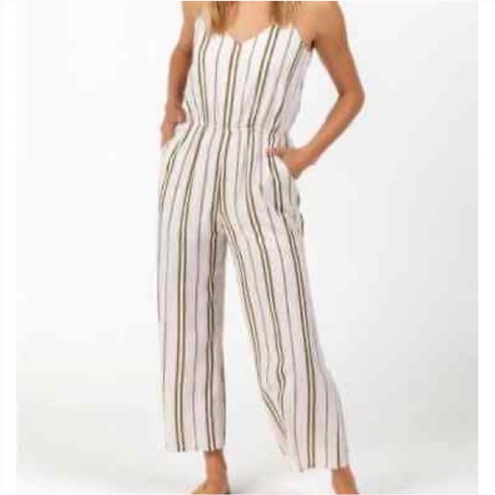 Dizzy Lizzy Francesca’s Striped Jumpsuit